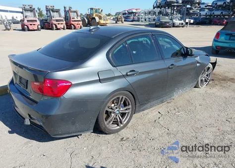 2015 BMW 328I из США, поврежденный, VIN WBA3A5C5XFF607525
